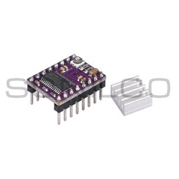 Picture of Stepper Motor Driver Module with Heat Sink for 3D Printer RepRap DRV8825